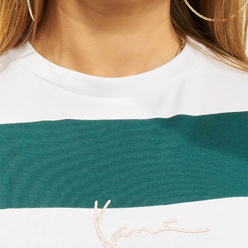 Karl Kani Γυναικεία κοντομάνικη μπλούζα Small Signature OS Stripe Tee